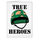 True Army Heroes cards