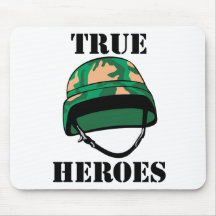 True Army Heroes Mouse Pad