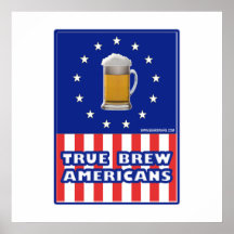 True Brew Americans Poster