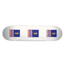 True Brew Thru & Thru Custom Skate Board