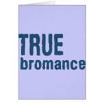 True Bromance (Blue) Greeting Cards
