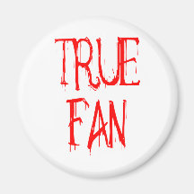 True Fan Refrigerator Magnet