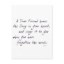 True Friend Post Cards