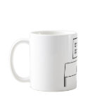 True Geek in Binary Coded ASCII Coffee Mug