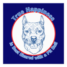 True Happiness with a Pit Bull Announcements