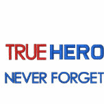True Hero Troops logo polo shirt, pick your colour embroidered shirts