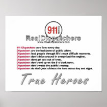 True Heroes dispatcher 911 poster