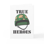 True Heroes Greeting Cards
