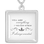 True Love Sterling Silver Necklace