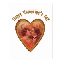 True Love Vintage Valentine Cards, Gifts Post Card