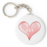 True Love with Your Initials - Keychain