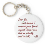 True meaning of friendship keychains