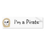 True pirates bumper stickers