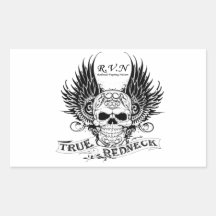 True Redneck Stickers