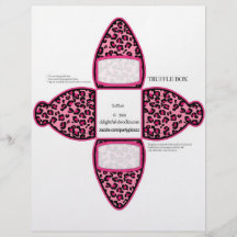 Truffle Box Party Favour box. Birthday or weddings Flyer