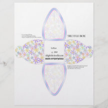 Truffle Box Party Favour box. Birthday or weddings Flyer