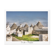 Trulli - Puglia Postcard