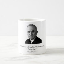 Truman and funny quote mugs