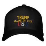 Trump 2012 Embroidered Hat - BLACK