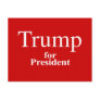 Trump for President Postcard
