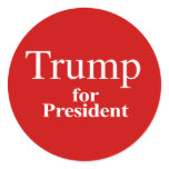 Trump for President Sticker