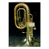 Trumpet and Tuba Card