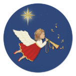 Trumpet Angel stickers