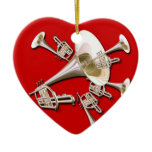 Trumpet Dream Christmas Ornament