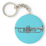 Trumpet keychains