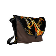 Trumpet Mania Courier Bag