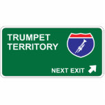 Trumpet Next Exit photo sculptures