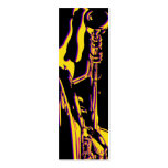 Trumpet Player Bookmark business cards