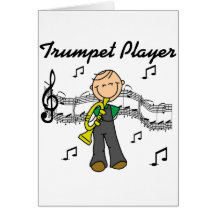 Trumpet Player Card