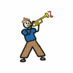 Trumpet Player embroidered shirts