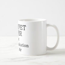Trumpet Player Hot Air Mugs