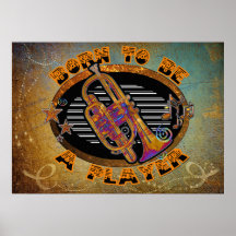 Trumpet Player Posters