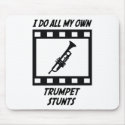 Trumpet Stunts mousepads
