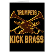TRUMPETS KICK BRASS CARDS