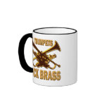 TRUMPETS KICK BRASS mugs