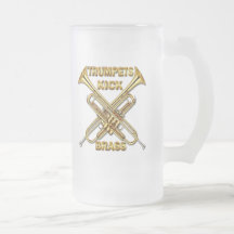 Trumpets Kick Brass Mug