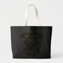 Trumpets Kick Brass Tote Bag