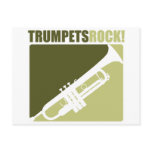 Trumpets Rock! postcards