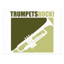 Trumpets Rock! Postcards