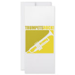 Trumpets Rock! rack cards