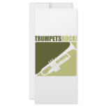 Trumpets Rock! rack cards