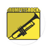 Trumpets Rock! stickers