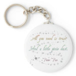 Trust and Pixie Dust Keychain