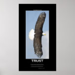TRUST Bald Eagle Motivational Poster