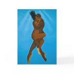 'Trust' blank greeting card
