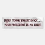 Trust in God Bumper Stickers